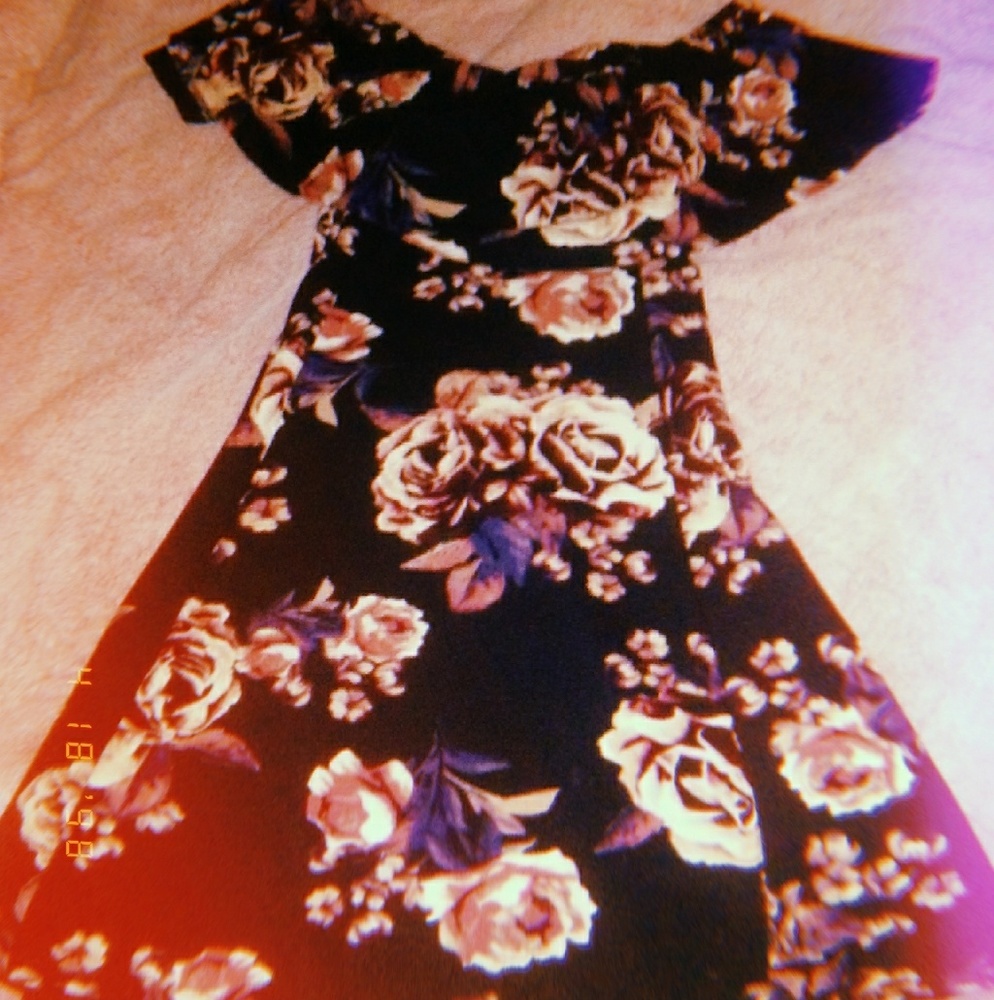 off the shoulder dress